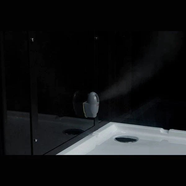 Maya Bath Platinum Black Anzio Steam Shower - 211