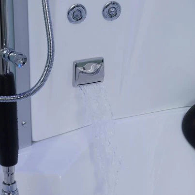 Maya Bath Platinum White Superior Steam Shower - 101