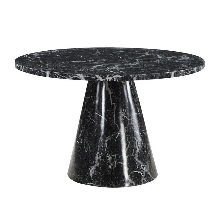 ACME Hollis Dining Table W/Engineering Stone Top DN02155